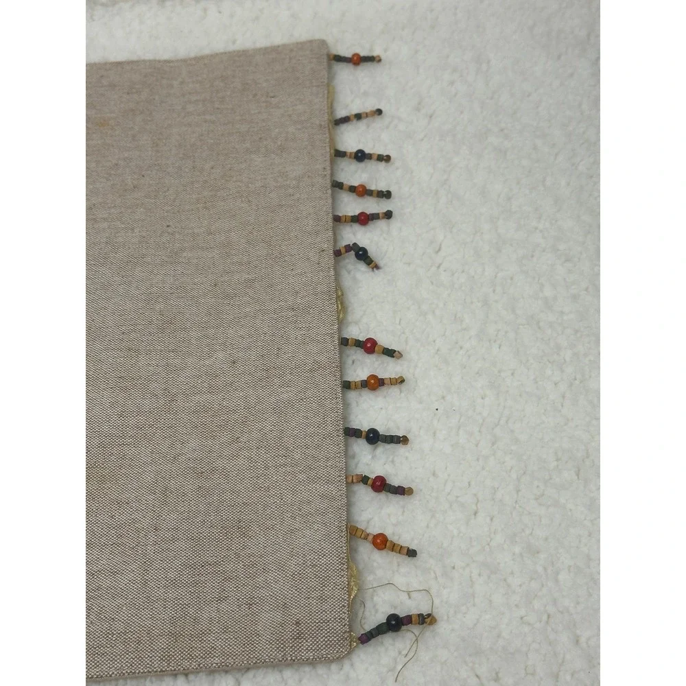 Set of 4 Beaded Horse Placemats – Crafting, Upcycling & Repurposing Project Only